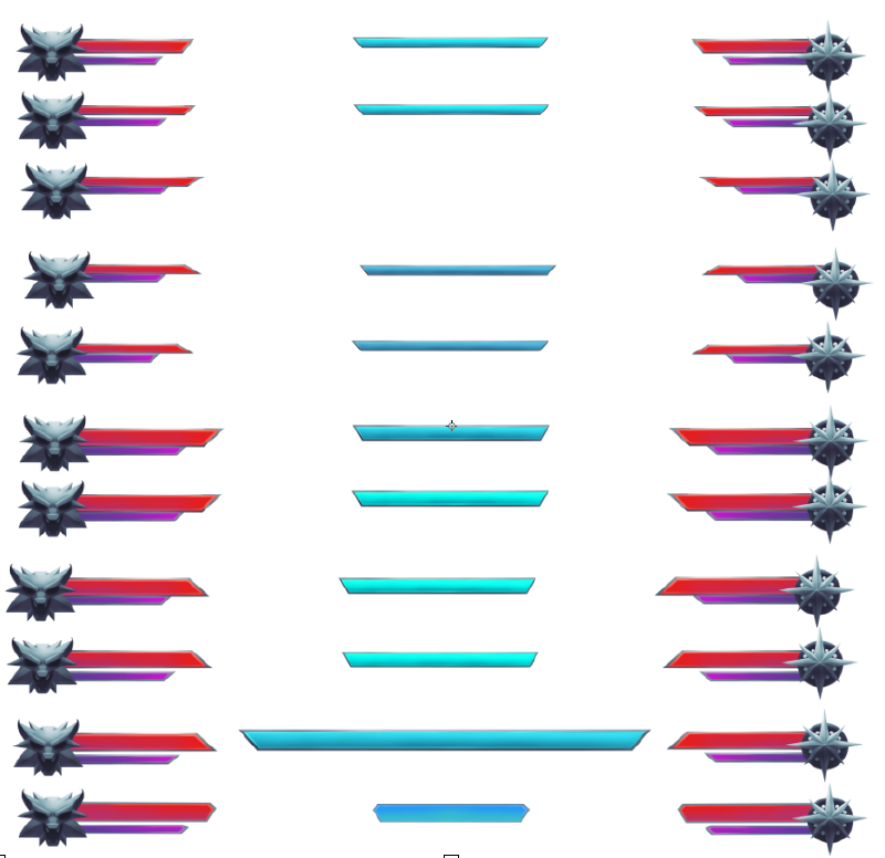 UI iteration thumbnails